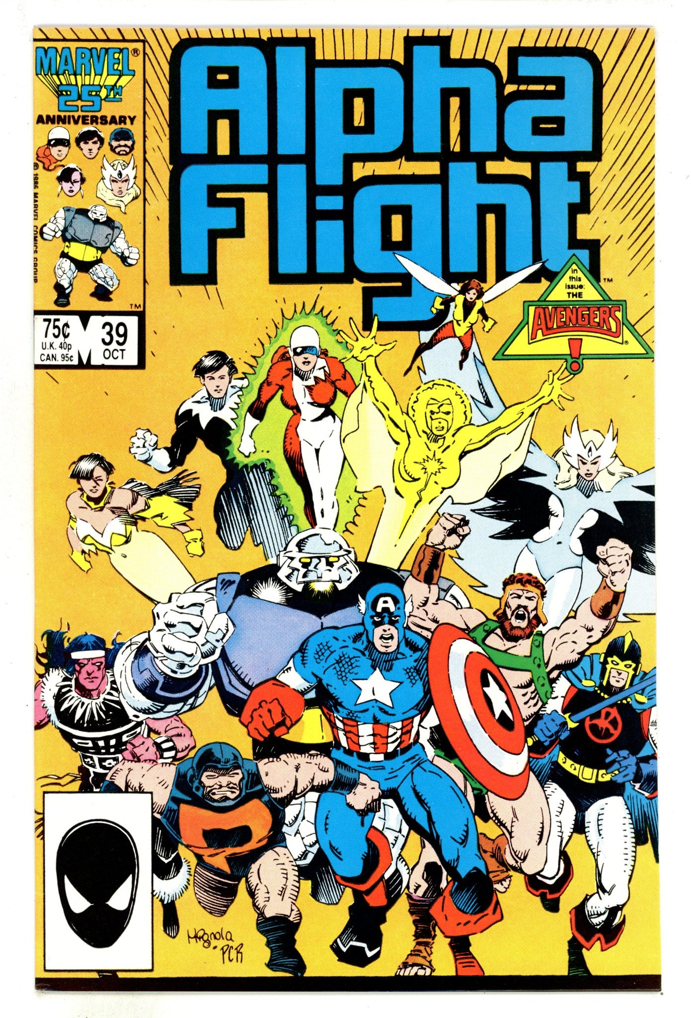Alpha Flight Vol 1 39 High Grade (1986) 
