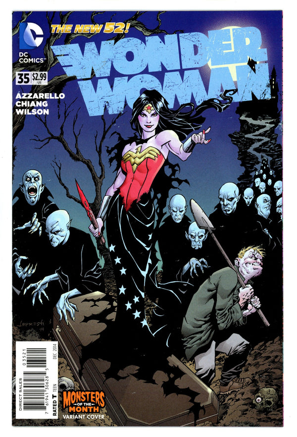 Wonder Woman Vol 4 35 High Grade (2014) Lopresti Variant
