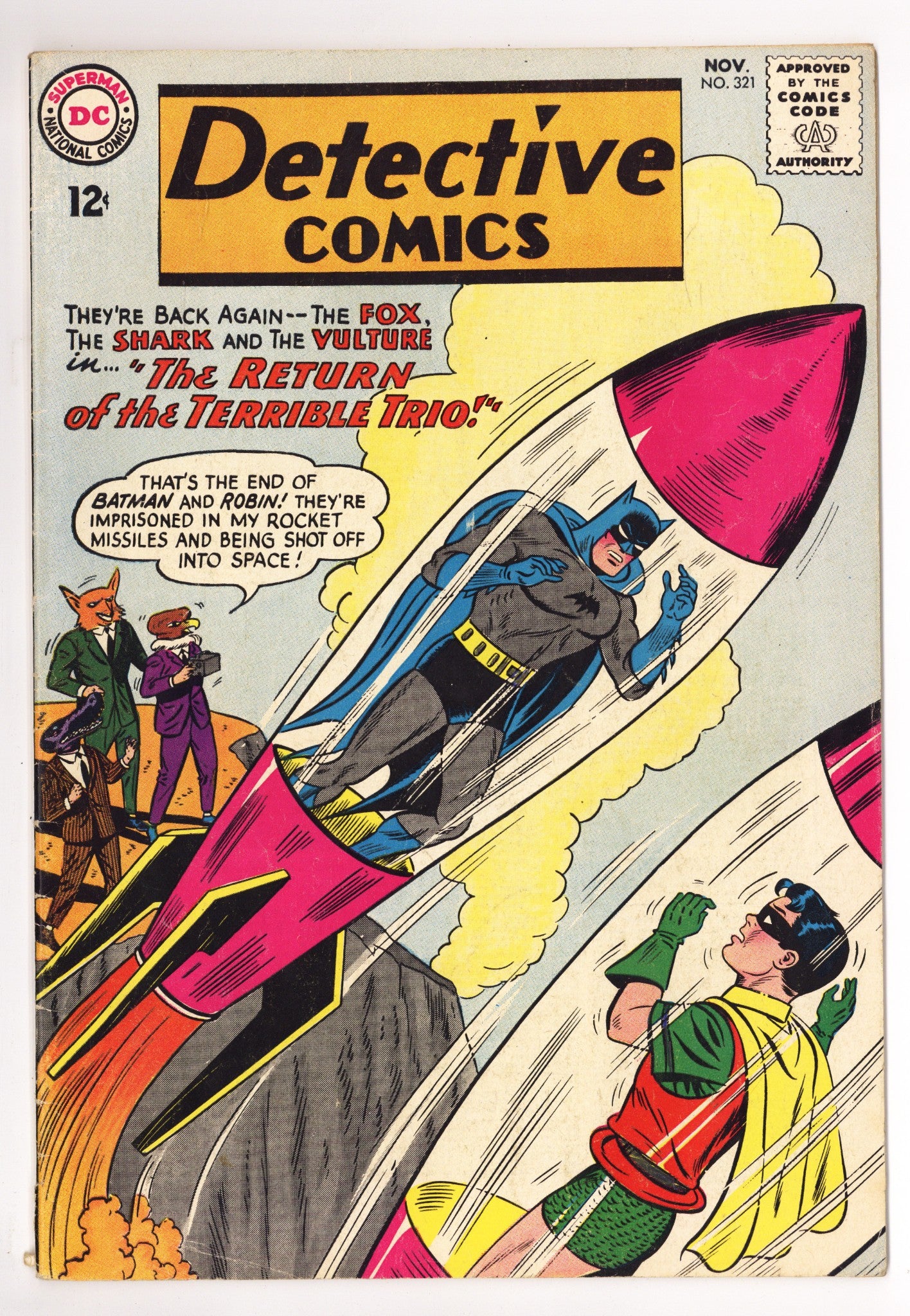 Detective Comics Vol 1 321 VG (4.0) (1963) 