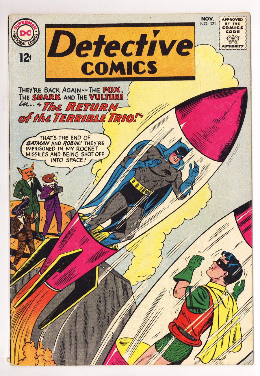 Detective Comics Vol 1 321 VG (4.0) (1963) 