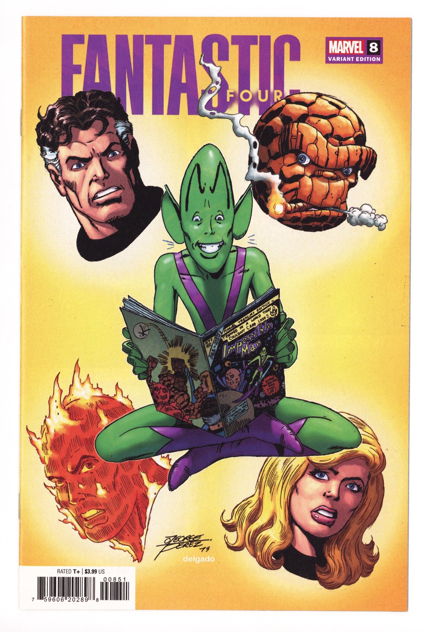 Fantastic Four Vol 7 8 (701) High Grade (2023) Perez Variant 