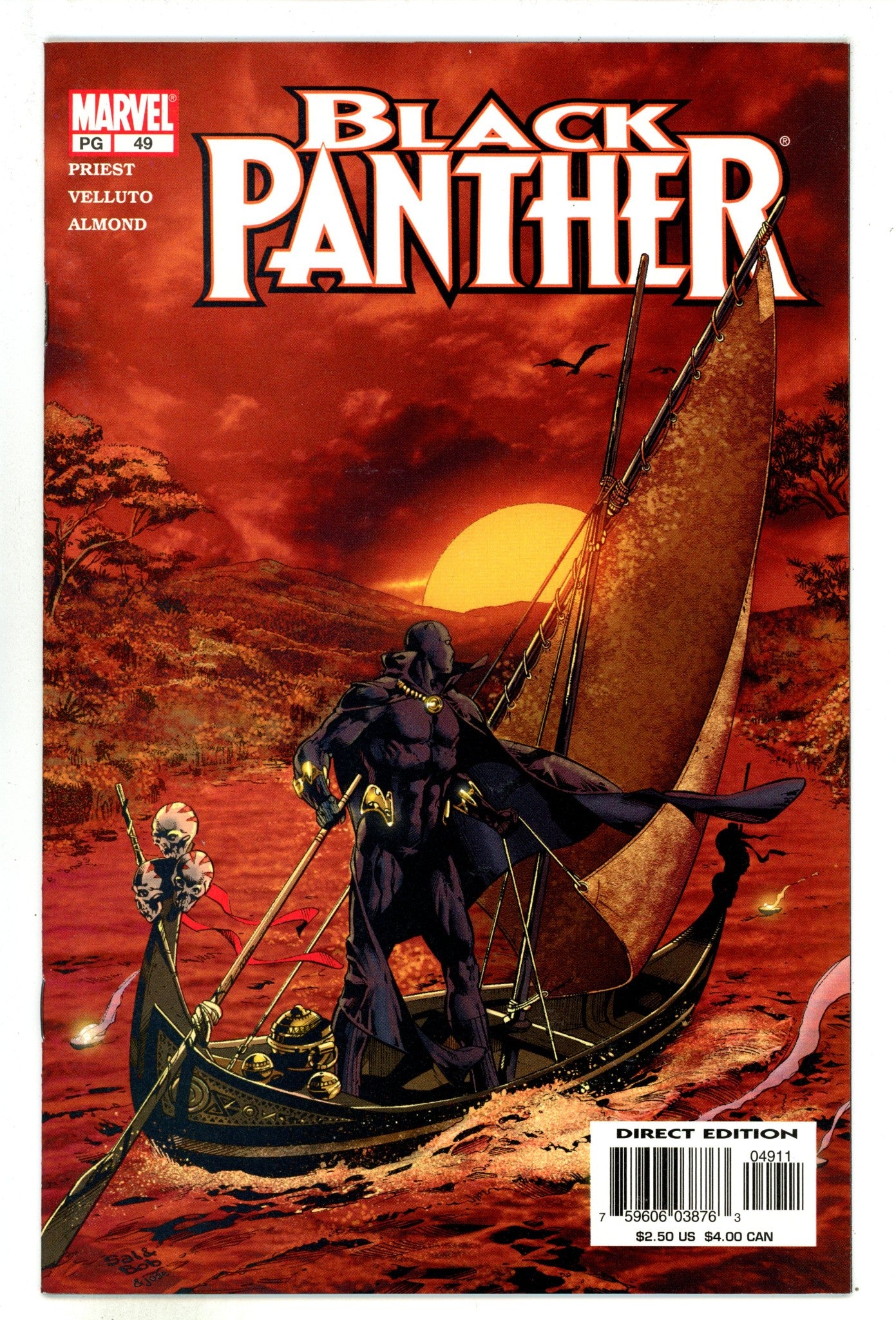 Black Panther Vol 3 49 High Grade (2002) 