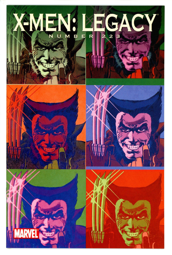 X-Men: Legacy 223 Hollowell Wolverine Incentive Variant NM- (2009)