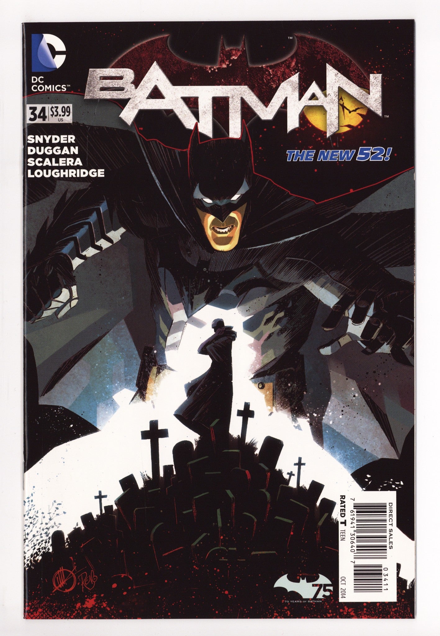 Batman Vol 2 34 High Grade (2014) 