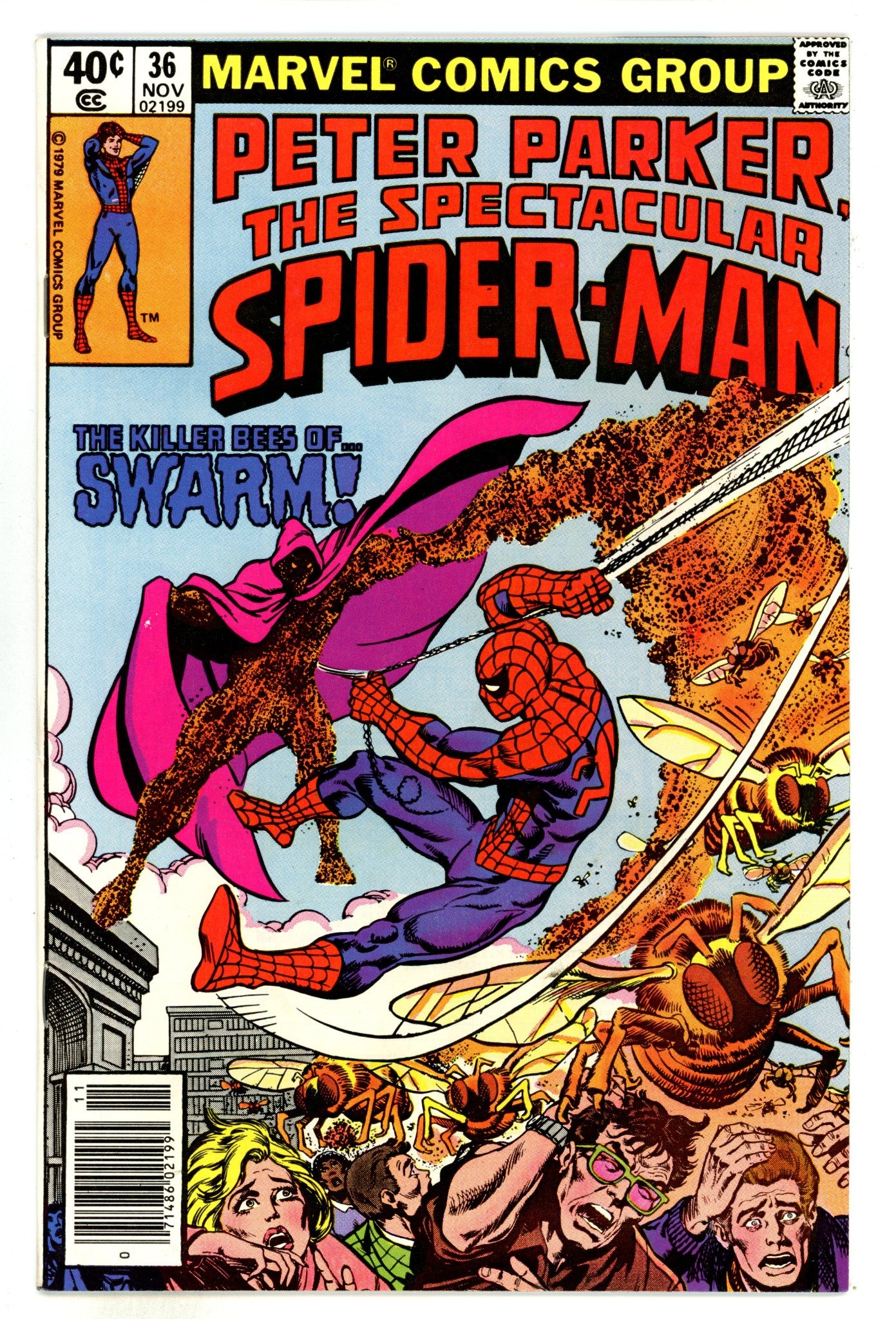 The Spectacular Spider-Man Vol 1 36  FN/VF (7.0)  (1979)  Newsstand  