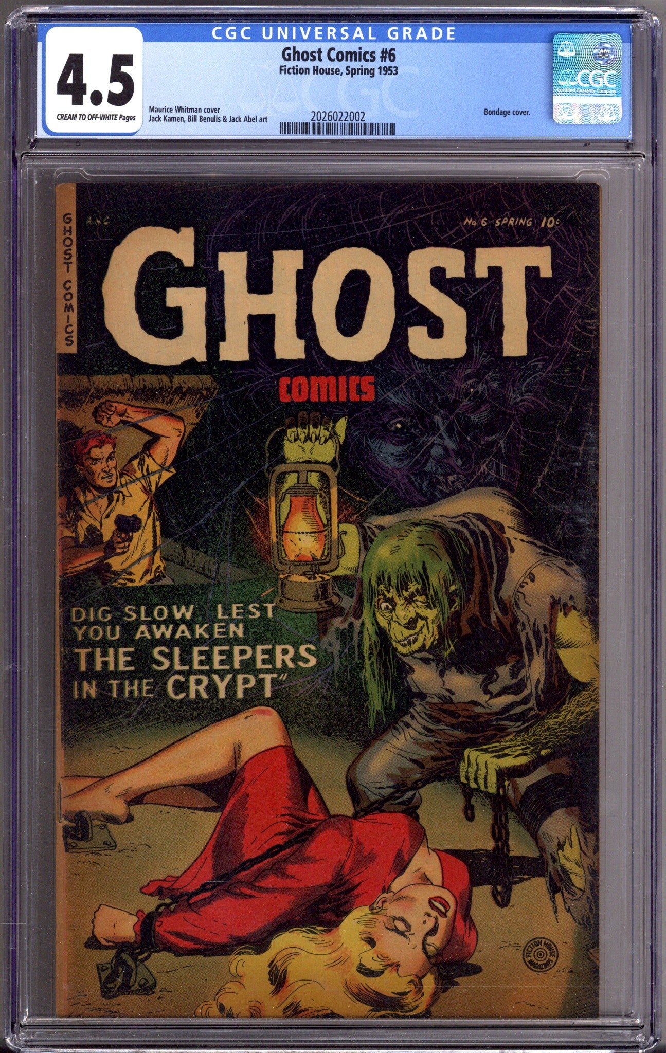 Ghost Comics 6 CGC 4.5 (VG+) (1953) 