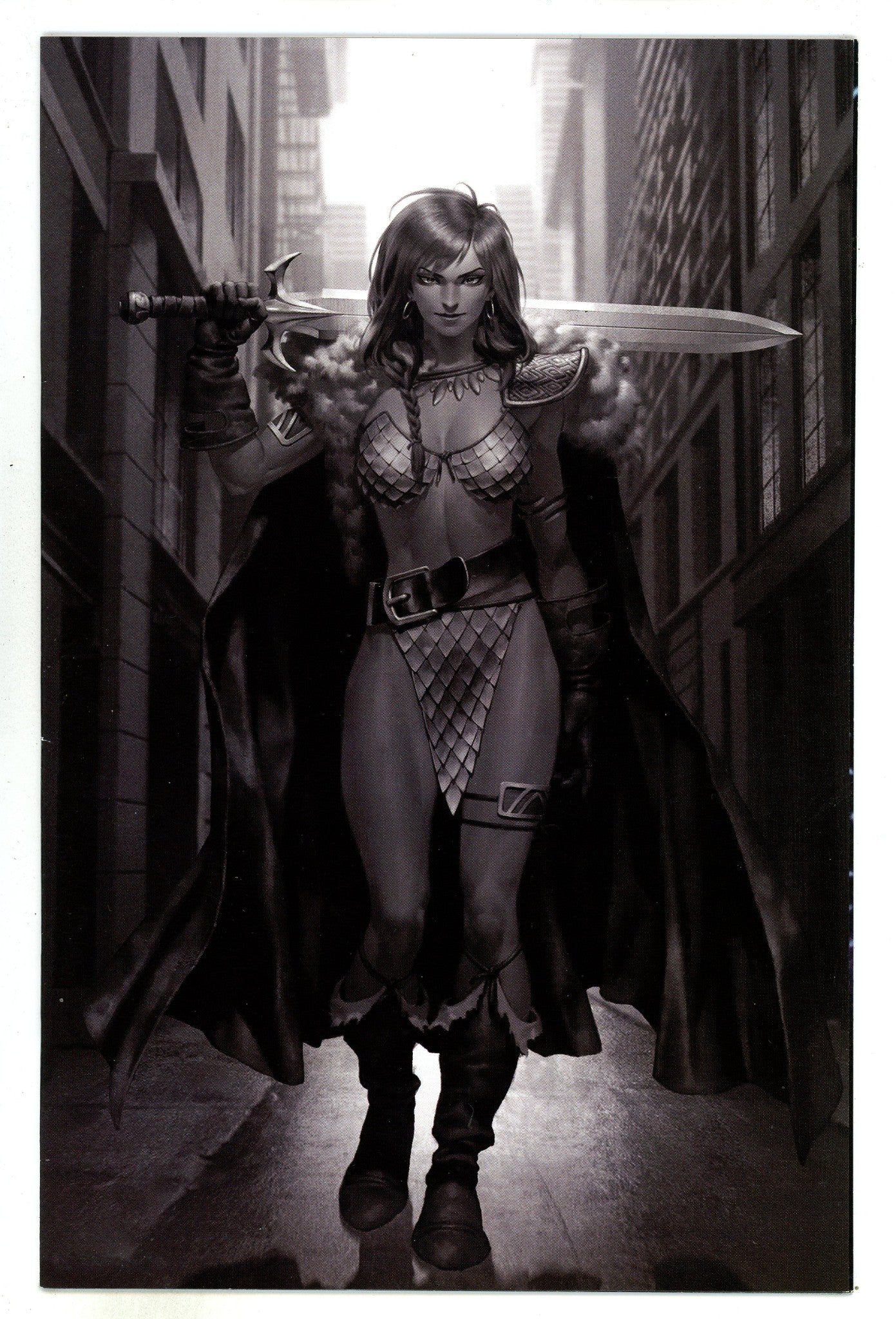 Sonjaversal 7 Mid Grade (2021) Yoon B&W Virgin Incentive Variant 