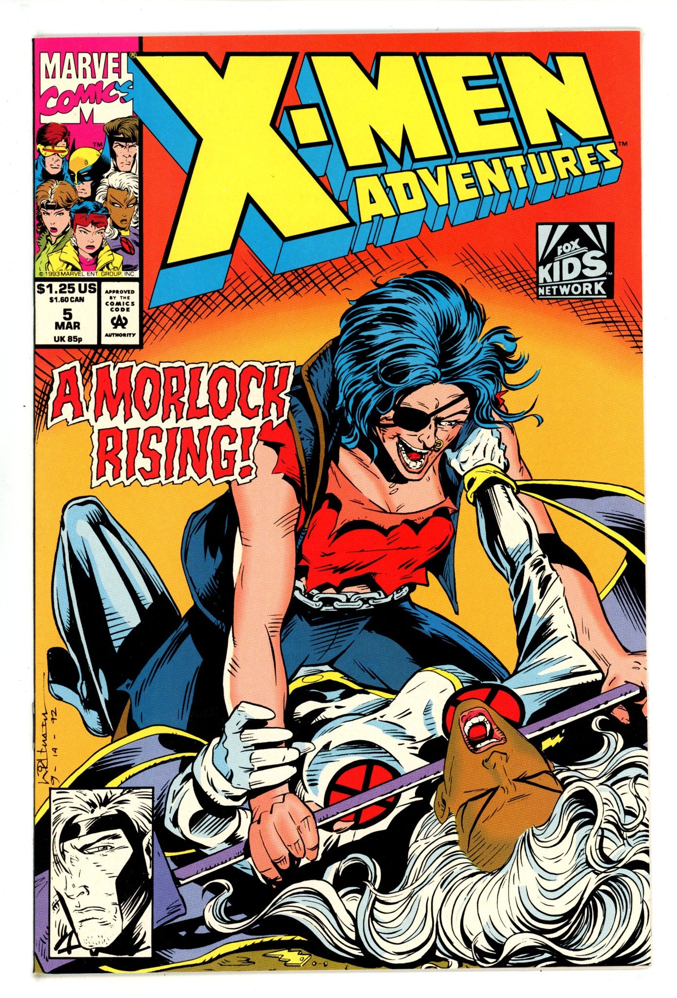 X-Men Adventures Vol 1 5 High Grade (1993) 