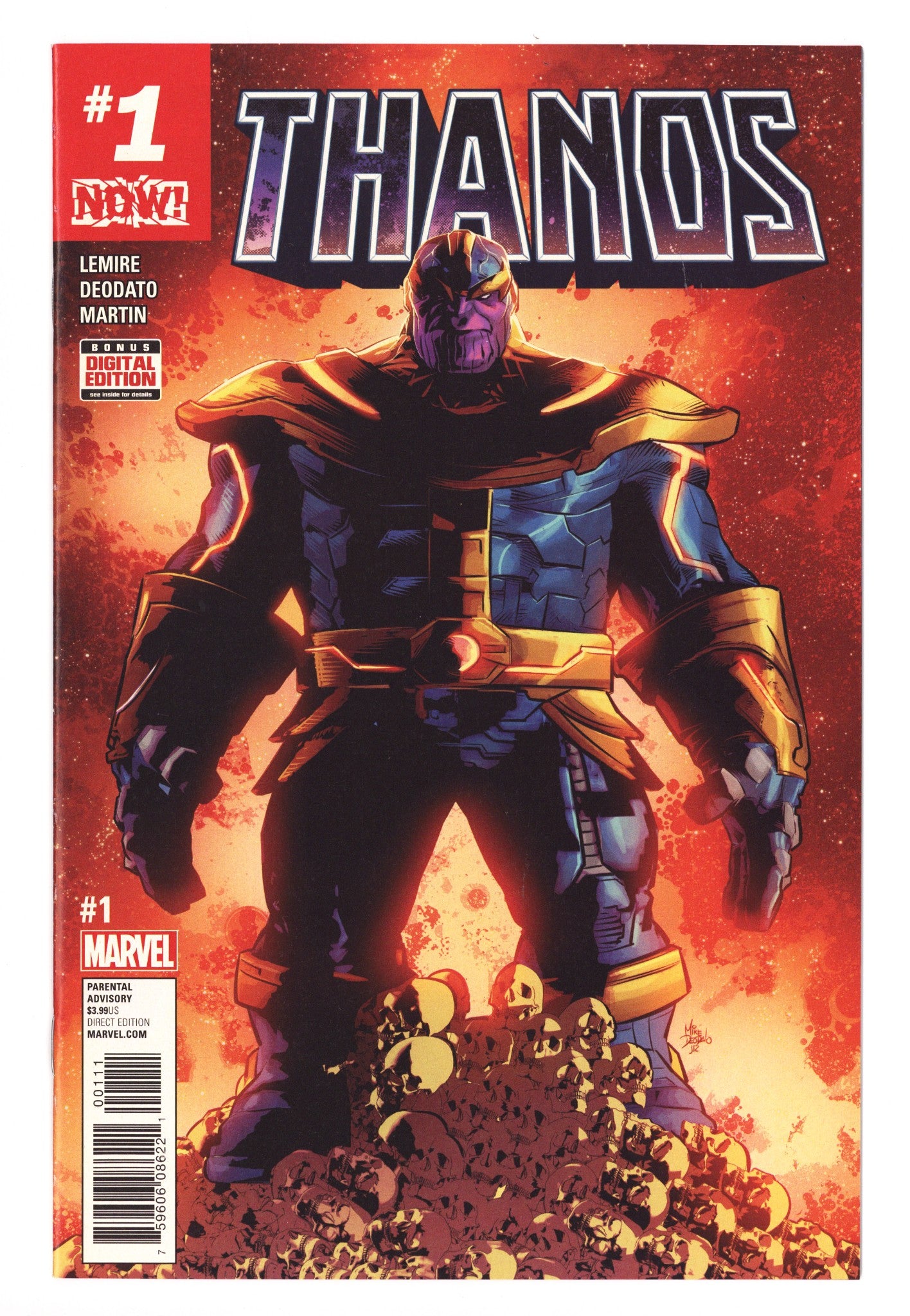 Thanos Vol 2 1  High Grade   (2017)        