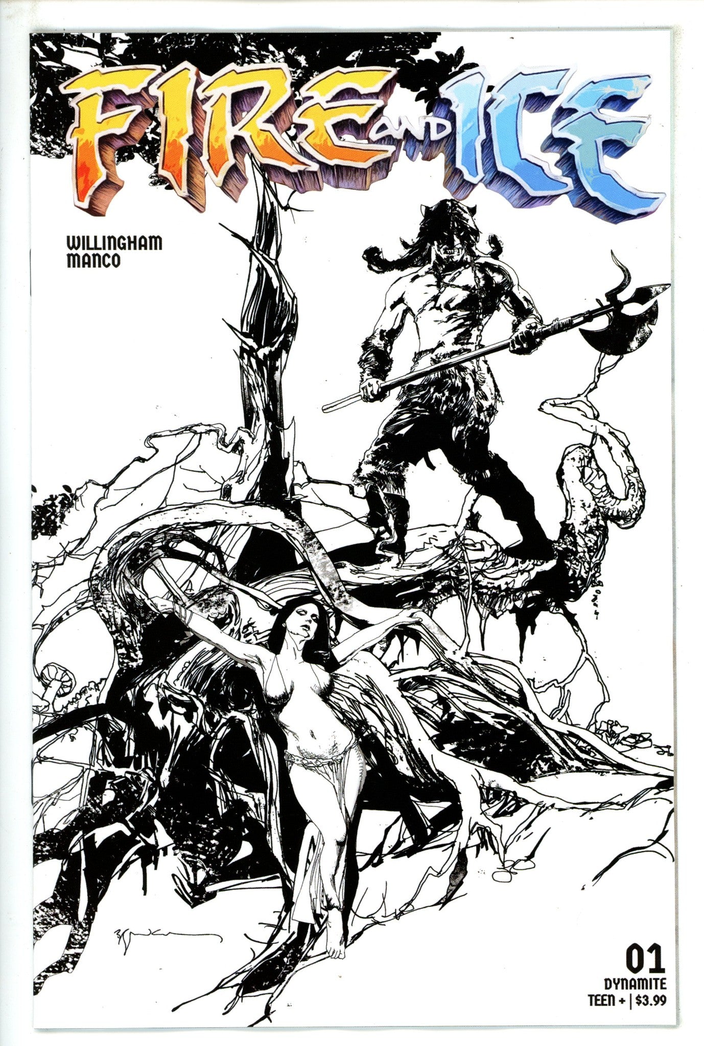 Fire And Ice 1 Sienkiewicz Incentive Variant (2023)