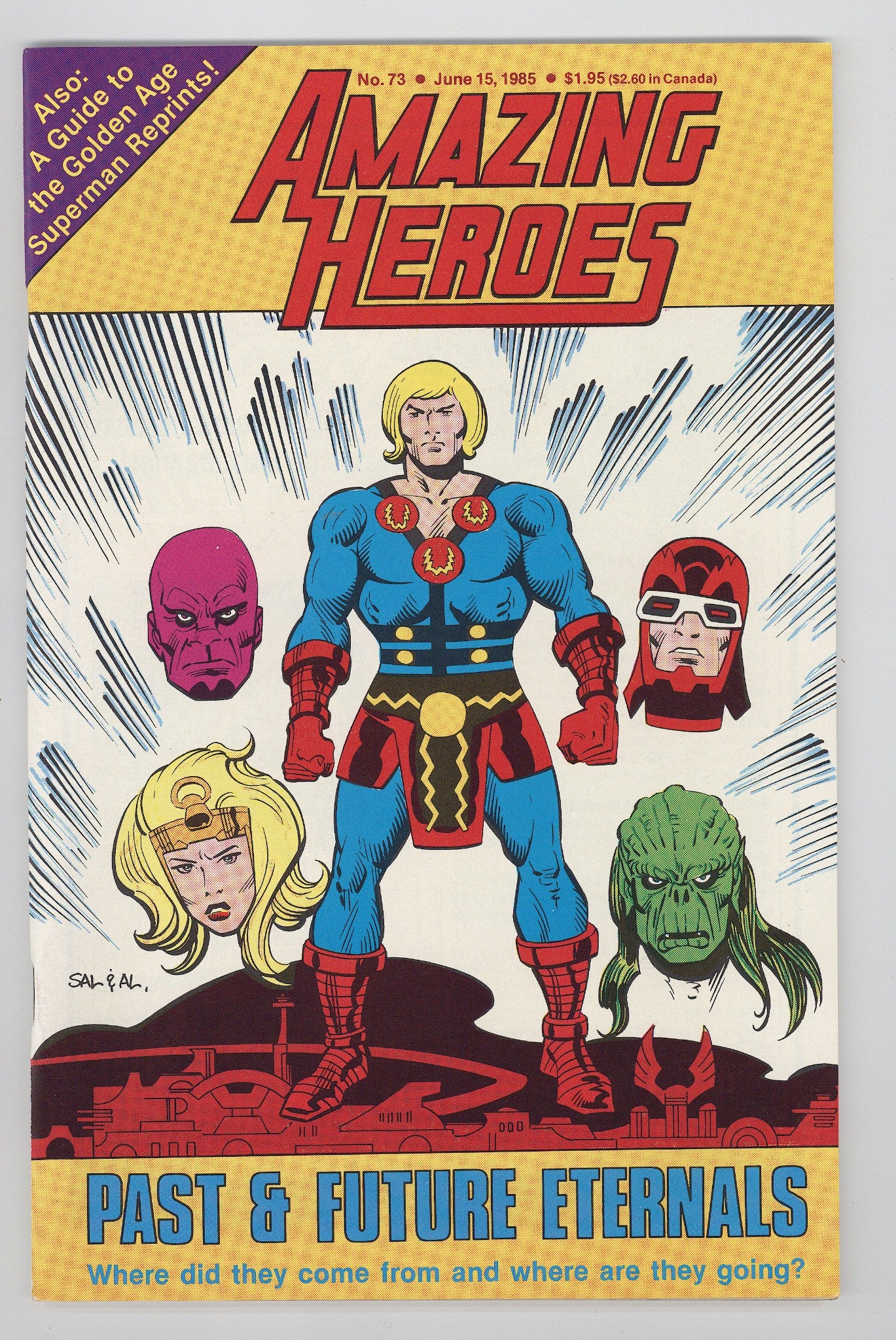 Amazing Heroes 73 VF/NM (9.0) (1985) 