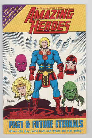 Amazing Heroes 73 VF/NM (9.0) (1985)