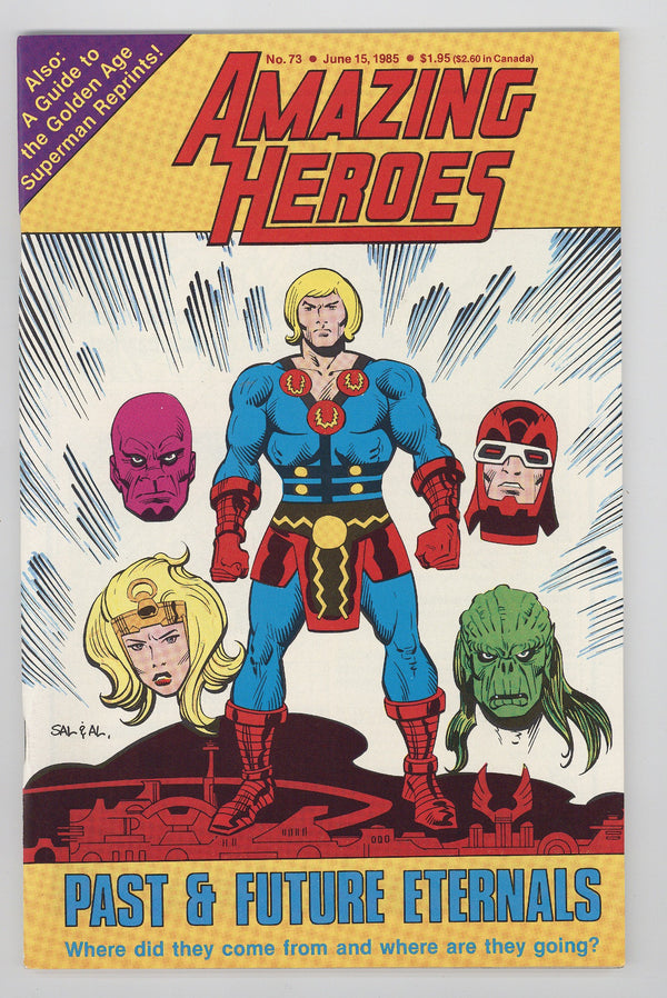 Amazing Heroes 73 VF/NM (9.0) (1985)