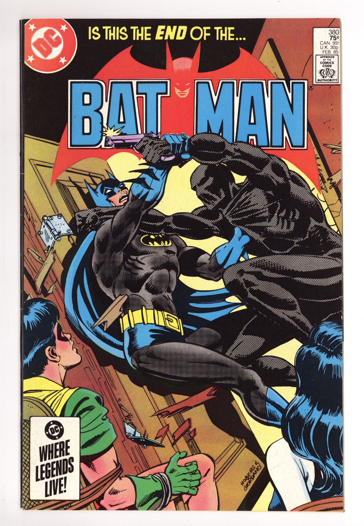 Batman Vol 1 380 Mid Grade DC (1985) | CaptCan Comics — CaptCan Comics Inc