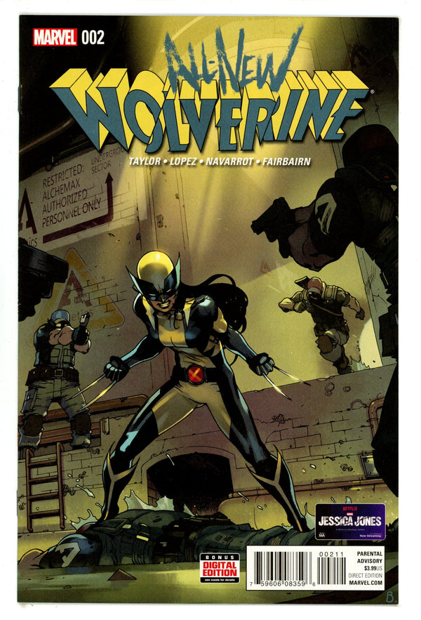 All-New Wolverine 2 VF (8.0) (2016)