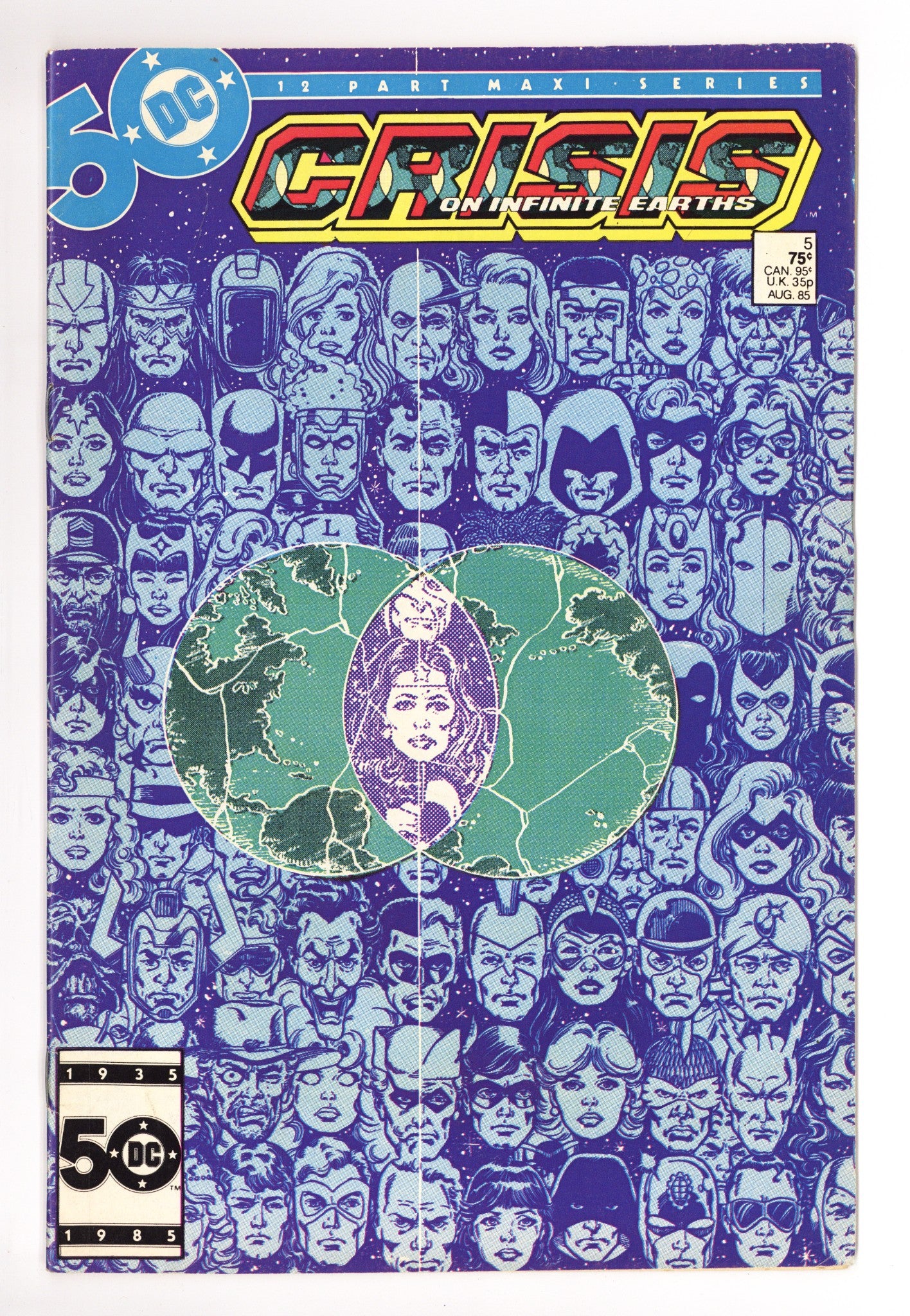 Crisis on Infinite Earths 5 Mid Grade (1985) 