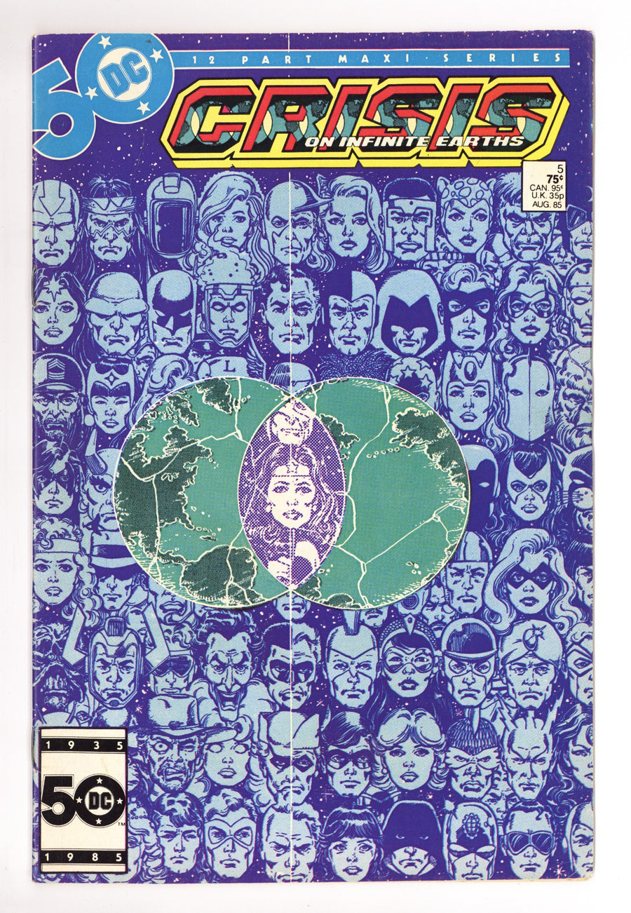 Crisis on Infinite Earths 5 Mid Grade (1985) 