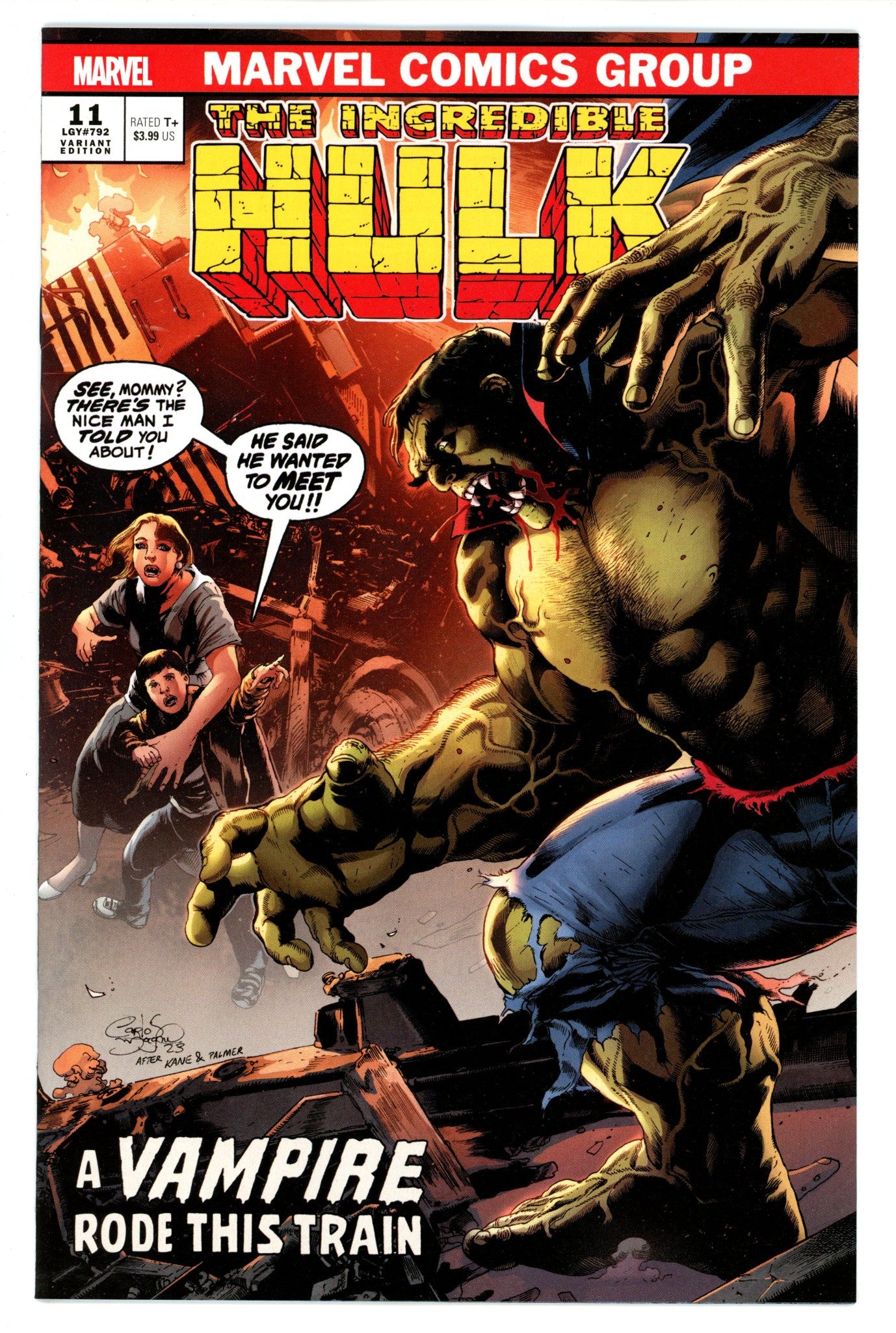 Incredible Hulk Vol 4 11 Magno Variant (2024)