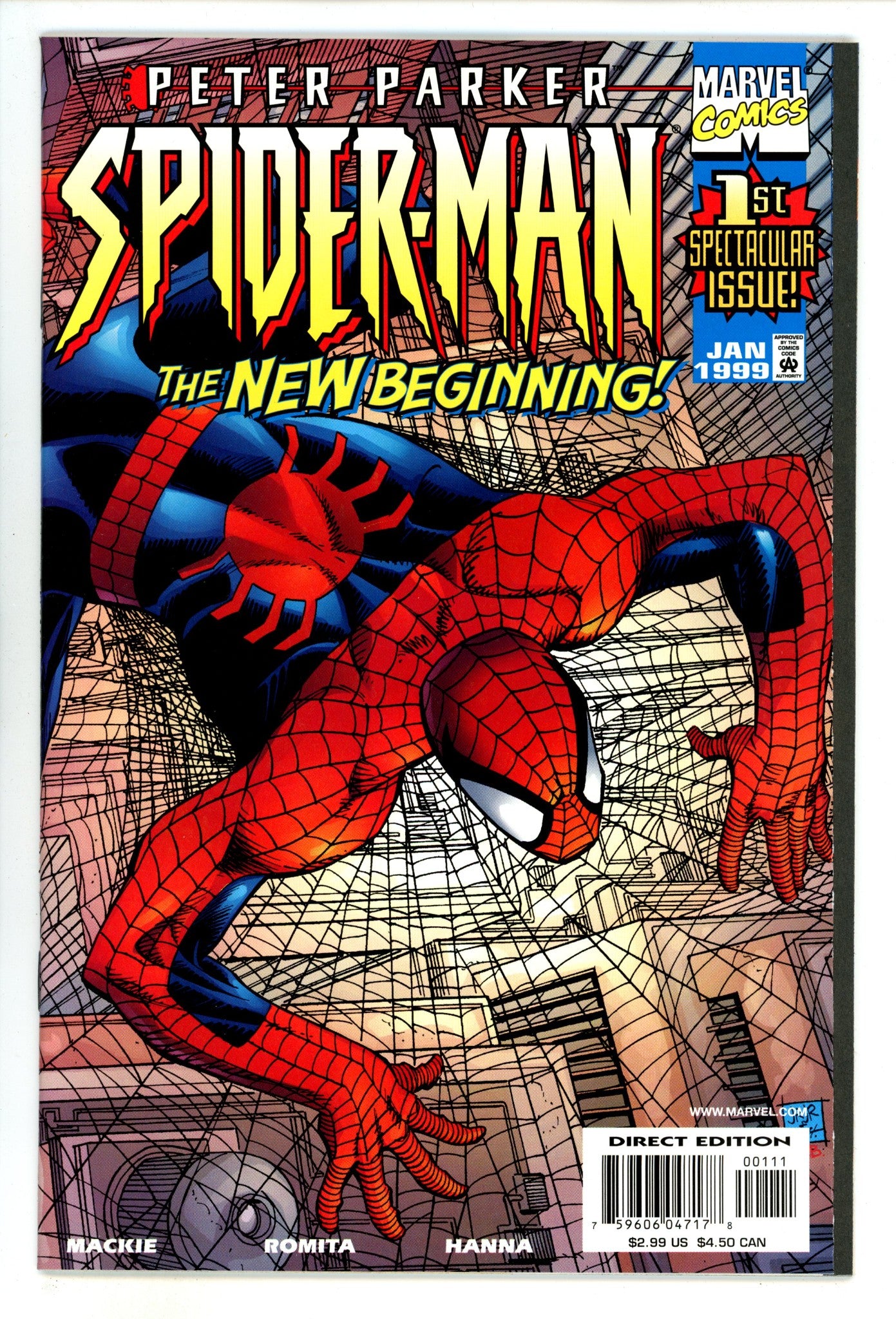 Peter Parker: Spider-Man 1 High Grade (1999) 