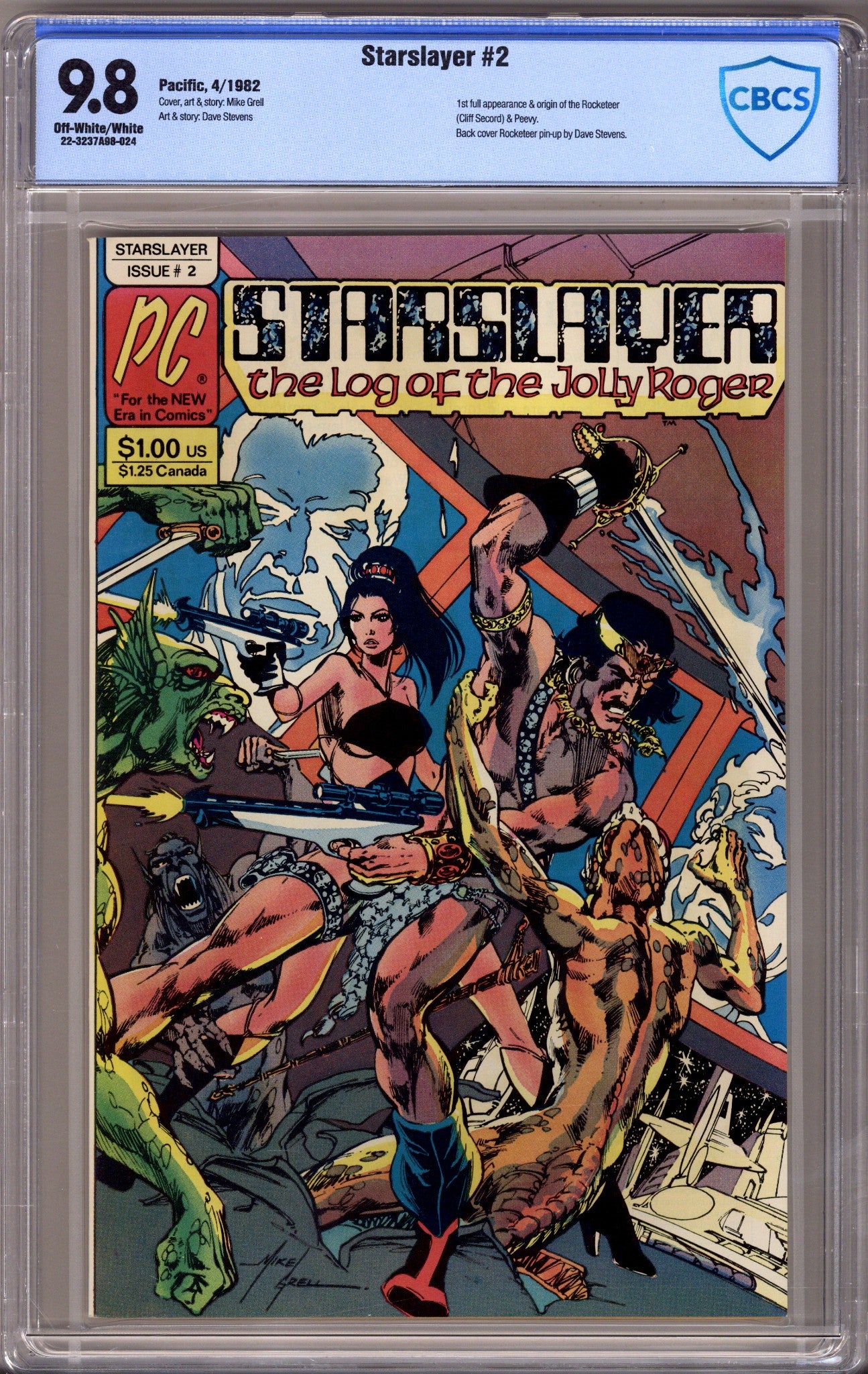 Starslayer Vol 1 2 CBCS 9.8 (NM/M) (1982) 