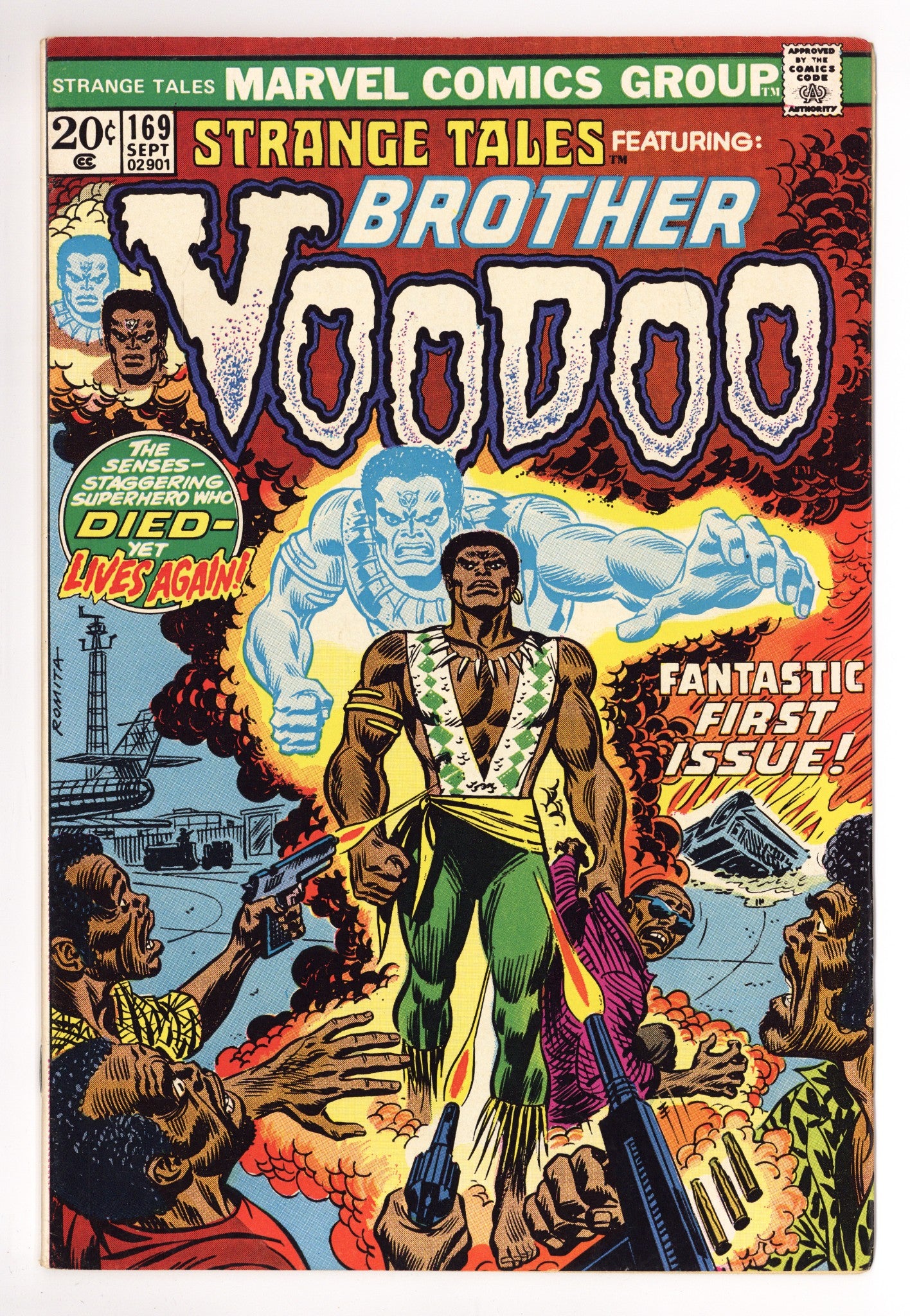 Strange Tales Vol 1 169 VF- (7.5) (1973) 