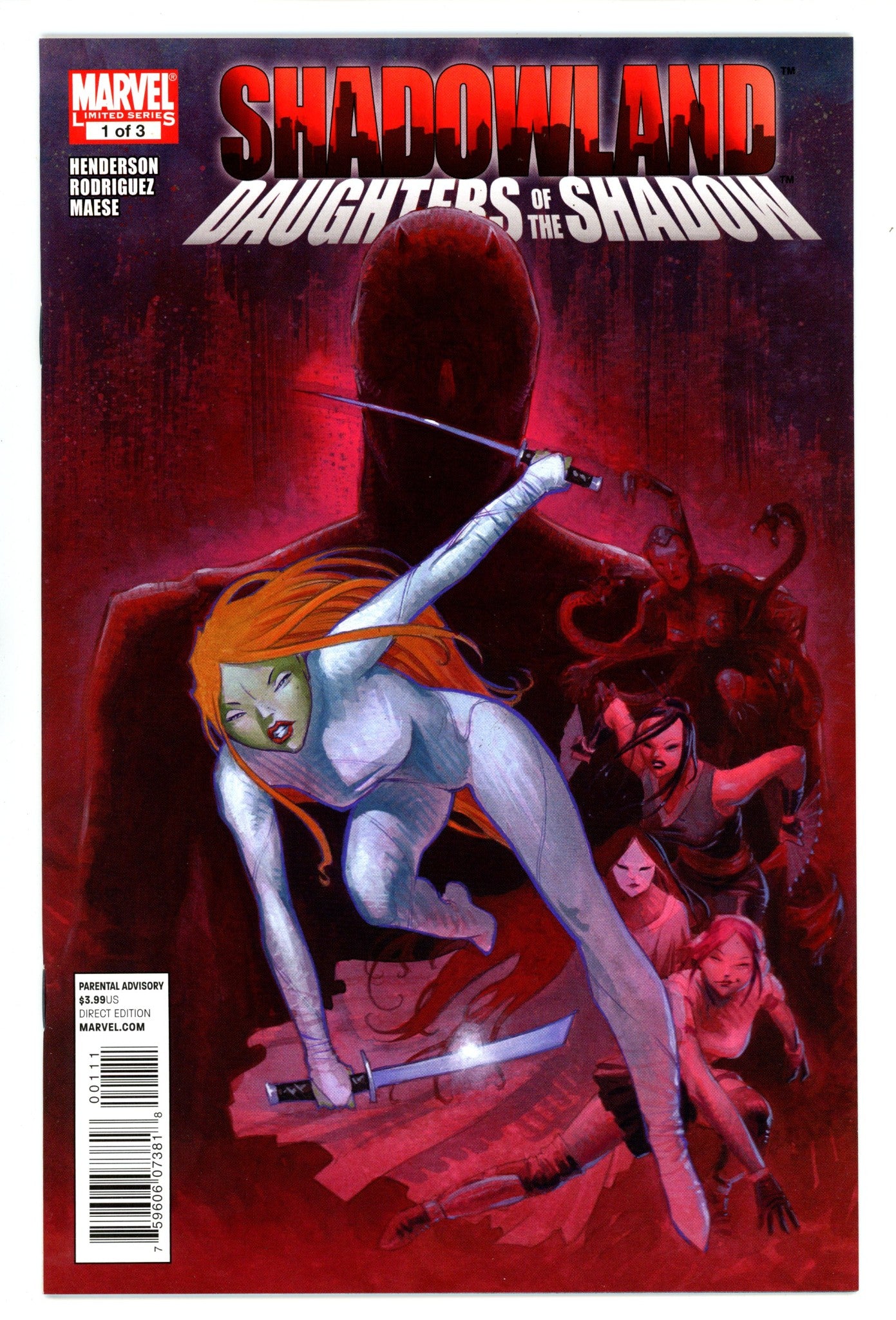Shadowland: Daughters of the Shadow 1 High Grade (2010) 