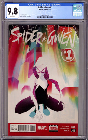Spider-Gwen Vol 1 1 CGC 9.8 (NM/M) (2015)