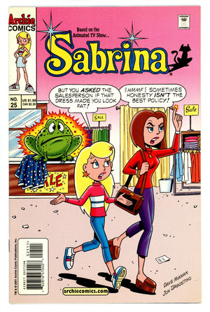 Sabrina Vol 3 25 FN+ (6.5) (2002)