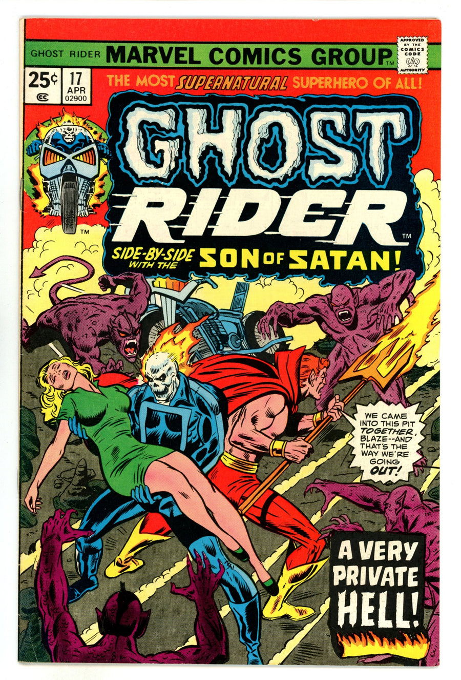 Ghost Rider Vol 1 17 Mid Grade (1976) 