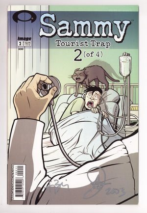 Sammy: Tourist Trap 2 Mid Grade (2003) Signed x2 Cover Azad Injejikian & Haig Bedrossian