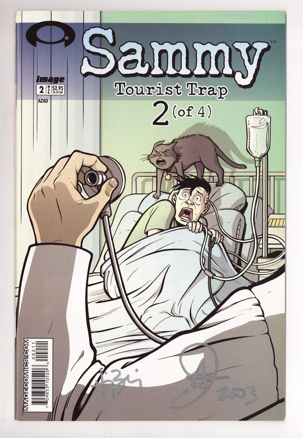 Sammy: Tourist Trap 2 Mid Grade (2003) Signed x2 Cover Azad Injejikian & Haig Bedrossian