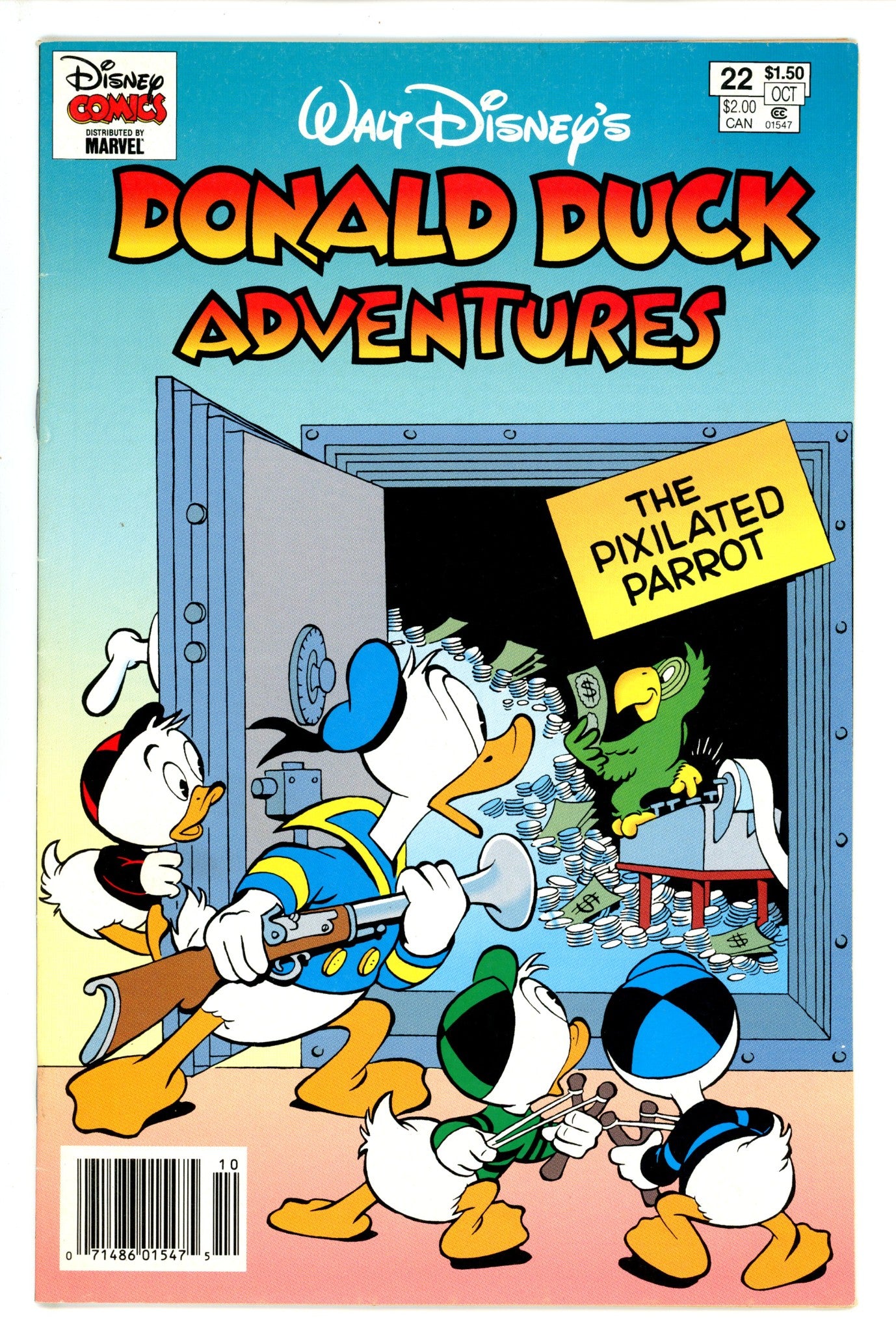 Donald Duck Adventures 22 Newsstand FN+ (1993)