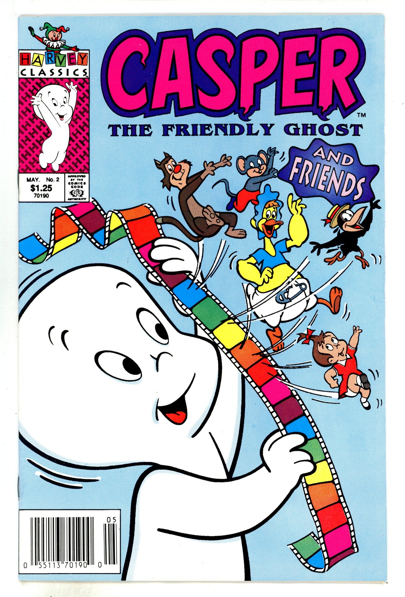 Casper the Friendly Ghost 2 FN (6.0) (1991) Canadian Price Variant 