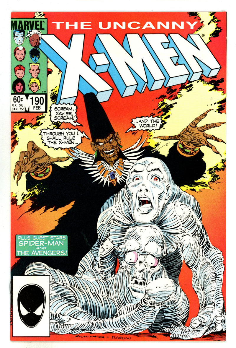 The Uncanny X-Men Vol 1 190 Mid Grade (1985) 