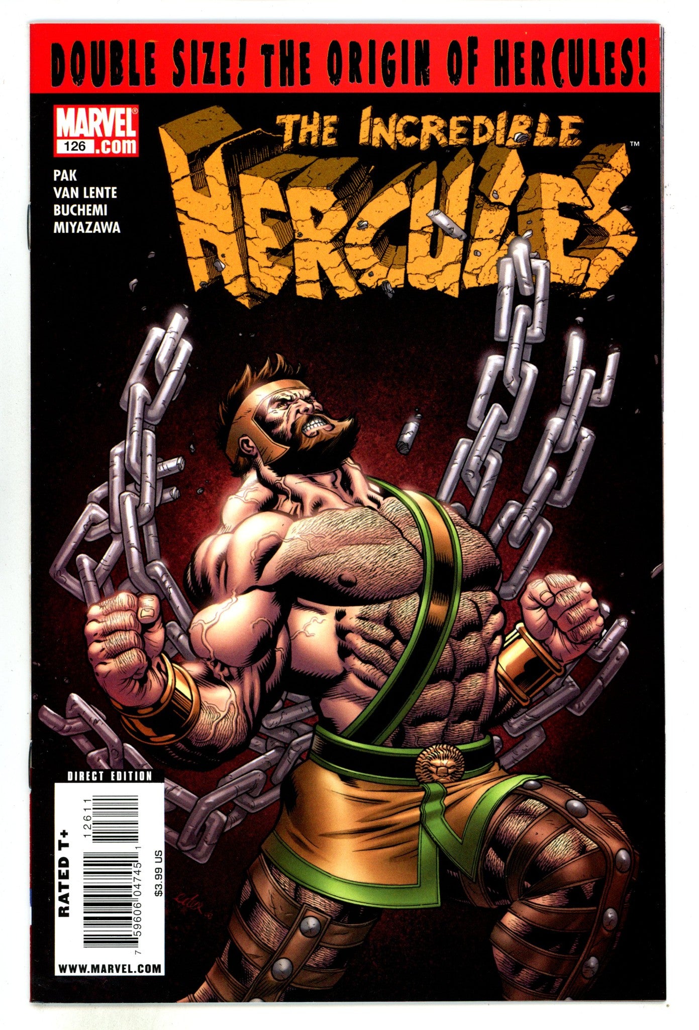 Incredible Hercules 126 High Grade (2009) 