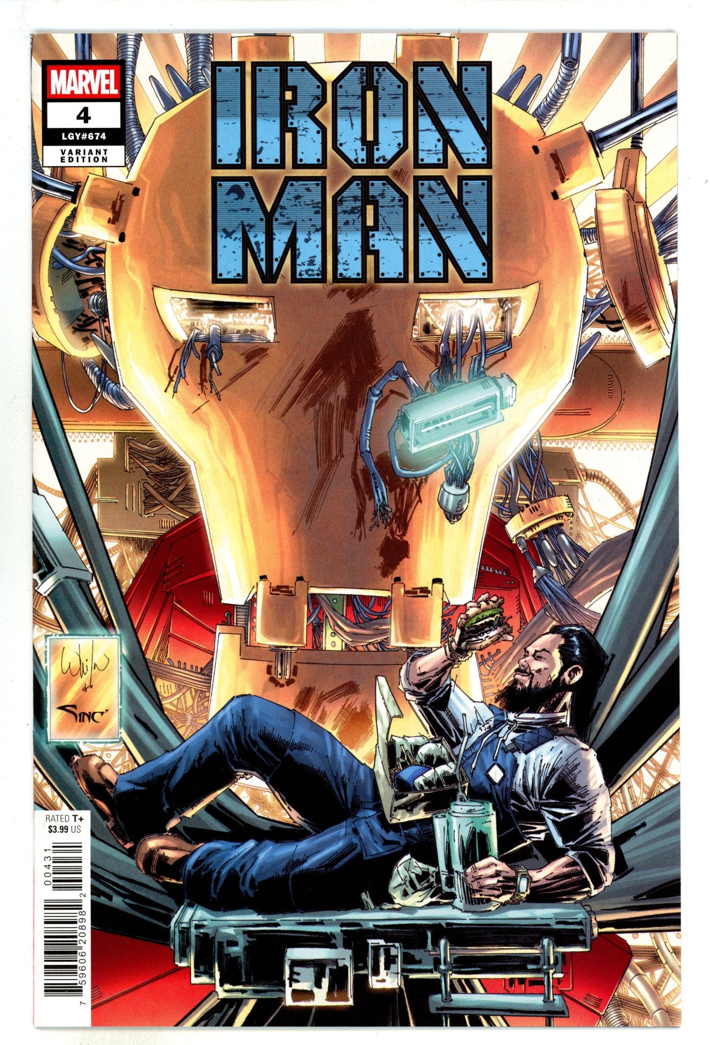 Iron Man Vol 7 4 Portacio  Variant   (2025)