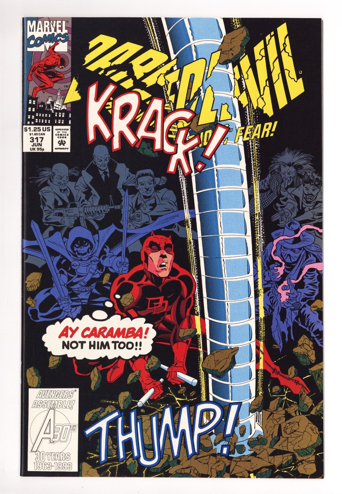Daredevil Vol 1 317  High Grade   (1993)