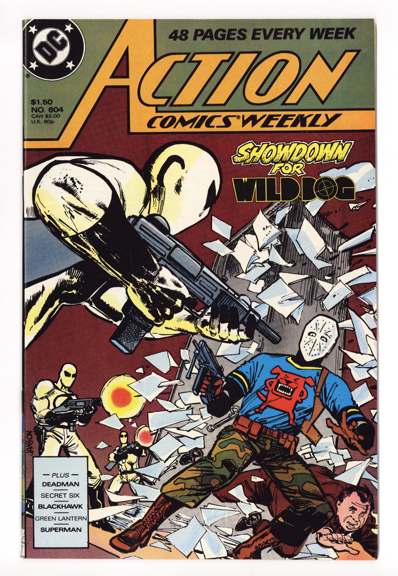 Action Comics Weekly Vol 1 604 High Grade (1988) 