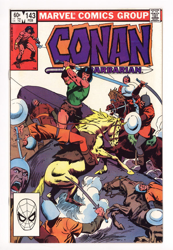 Conan the Barbarian Vol 1 143 Mid Grade (1983)
