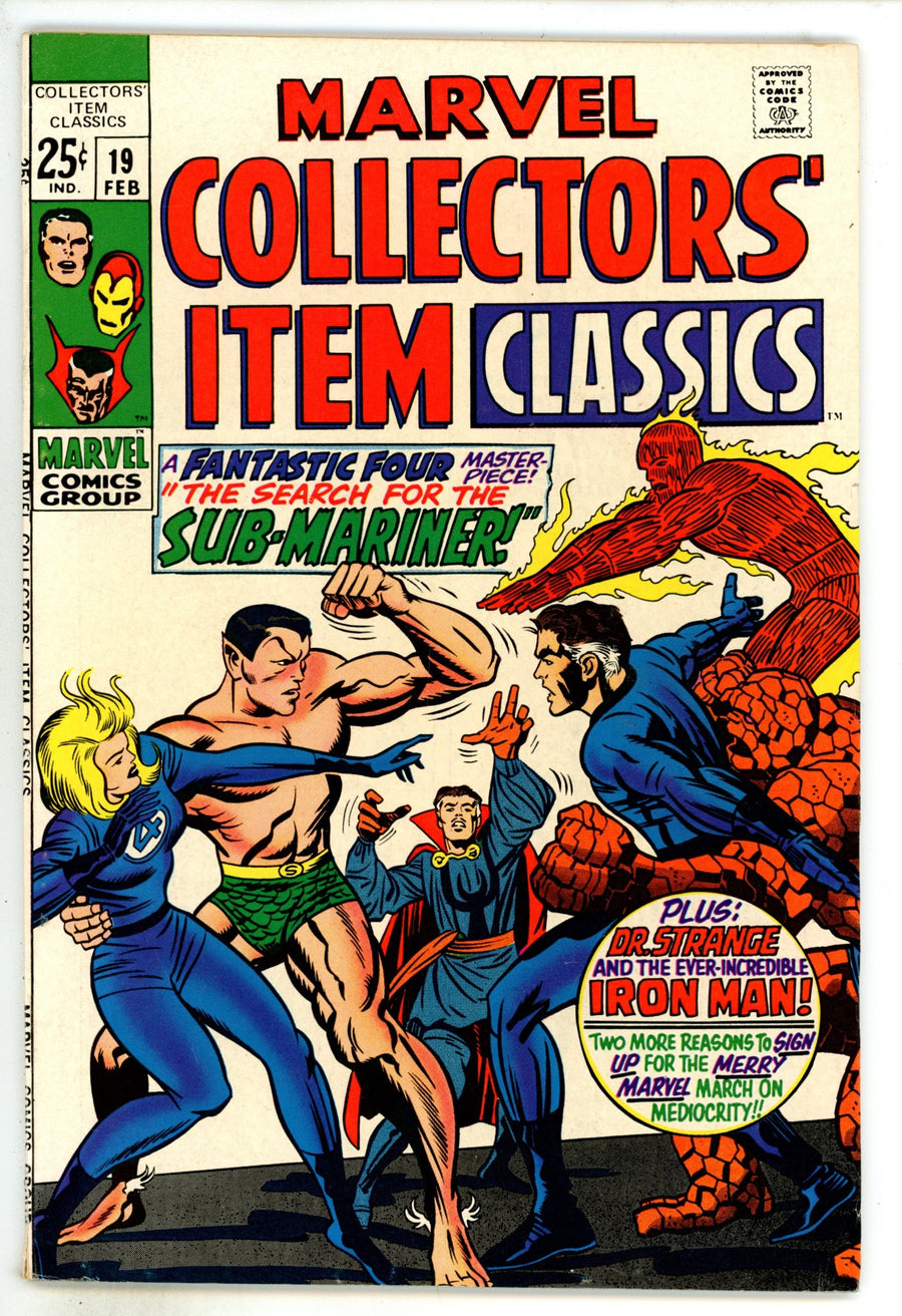 Marvel Collectors' Item Classics 19 FN (6.0) (1969) 