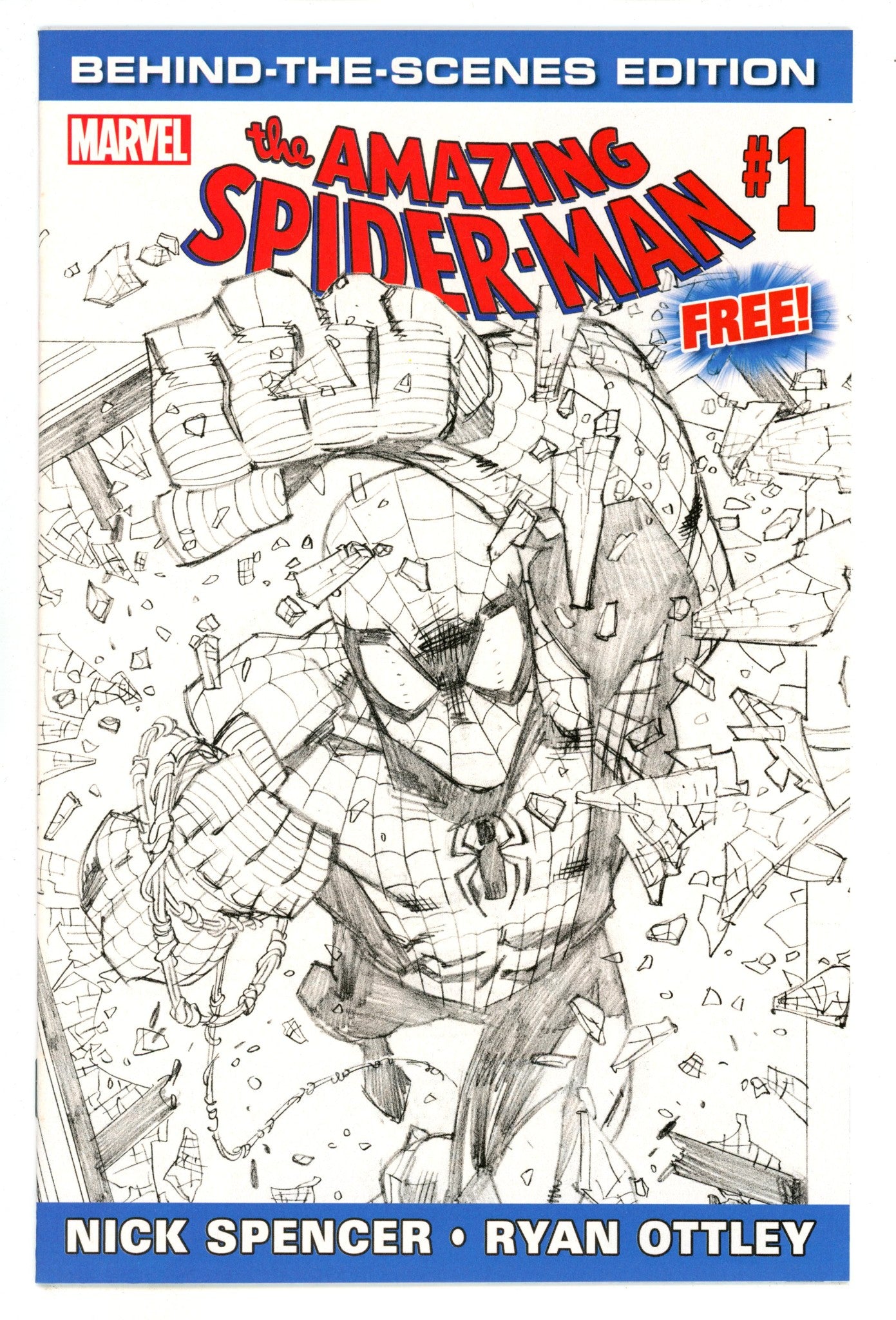 Amazing Spider-Man Free Behind-the-Scenes Edition  1  High Grade  (2018)  