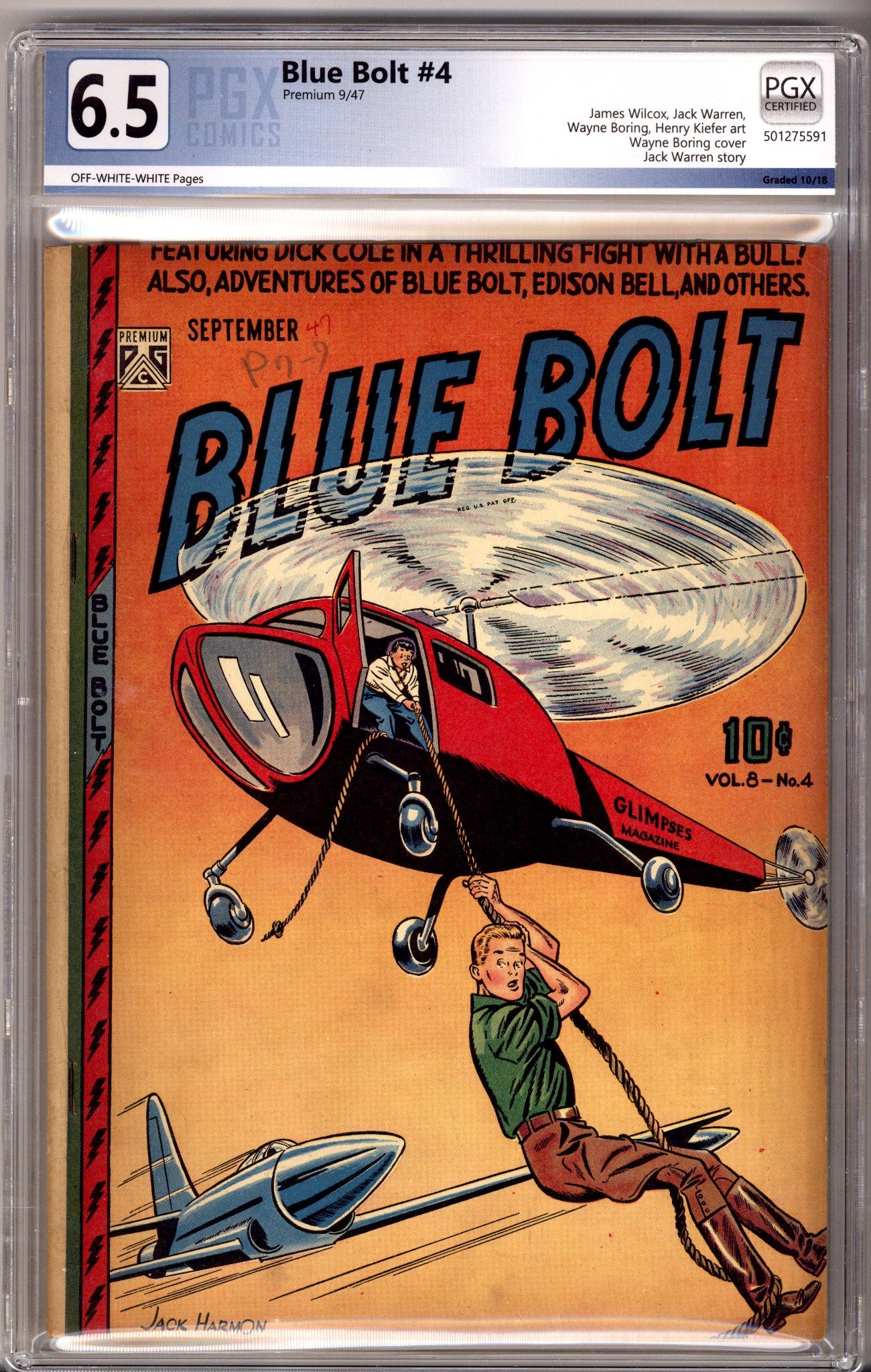 Blue Bolt Vol 8 4 PGX 6.5