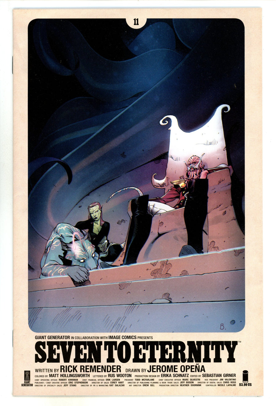 Seven to Eternity 11 High Grade (2018) Bengal Variant 