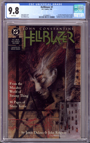 Hellblazer Vol 1 1 CGC 9.8 (NM/M) (1988)