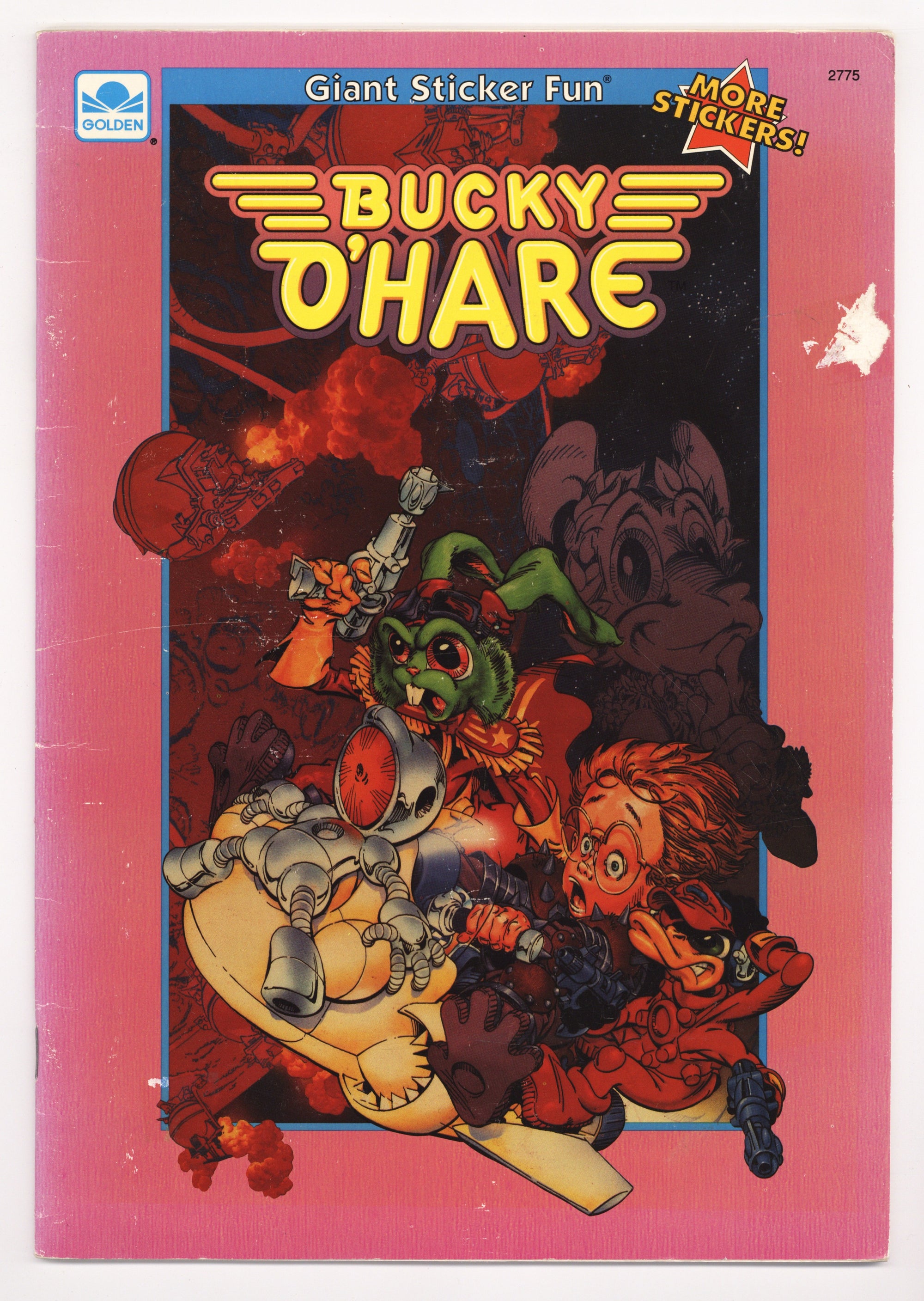 Bucky O'Hare: Giant Sticker Fun 1 Low Grade (1991) 
