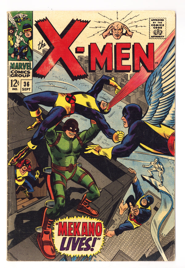 The X-Men Vol 1 36  VG (4.0)   (1967)