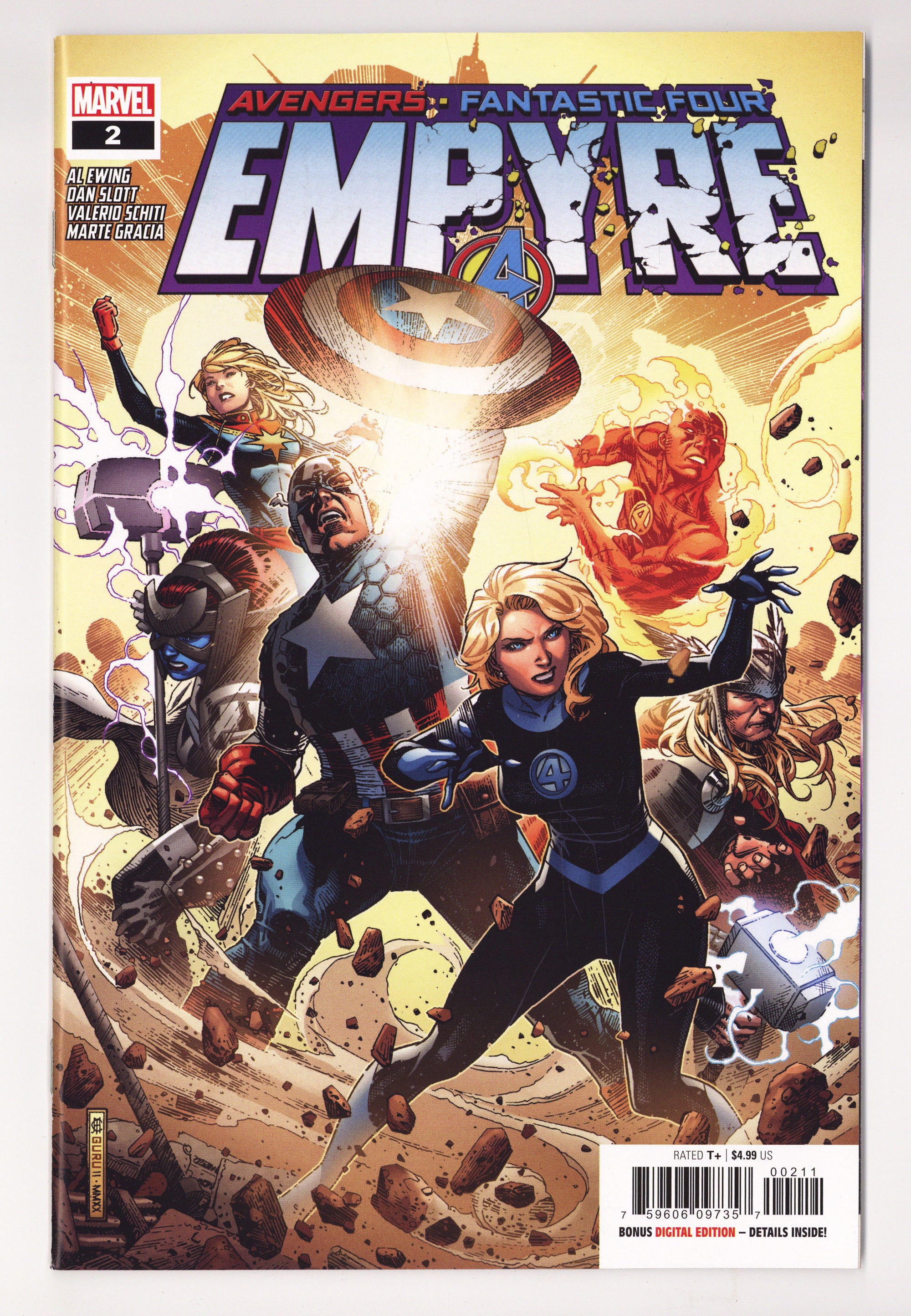 Empyre 2 High Grade (2020) Jim Cheung Cover 