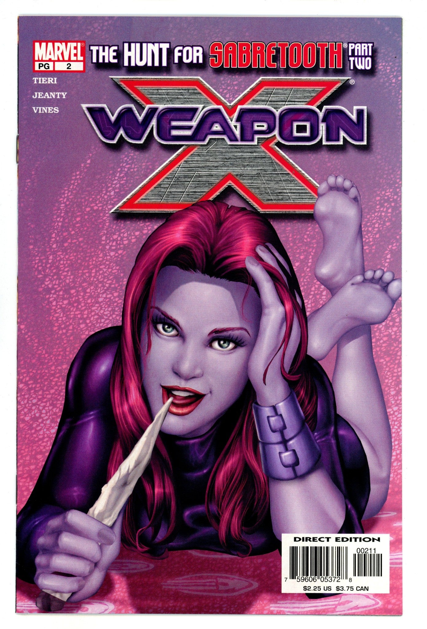 Weapon X Vol 2 2 High Grade (2002) 