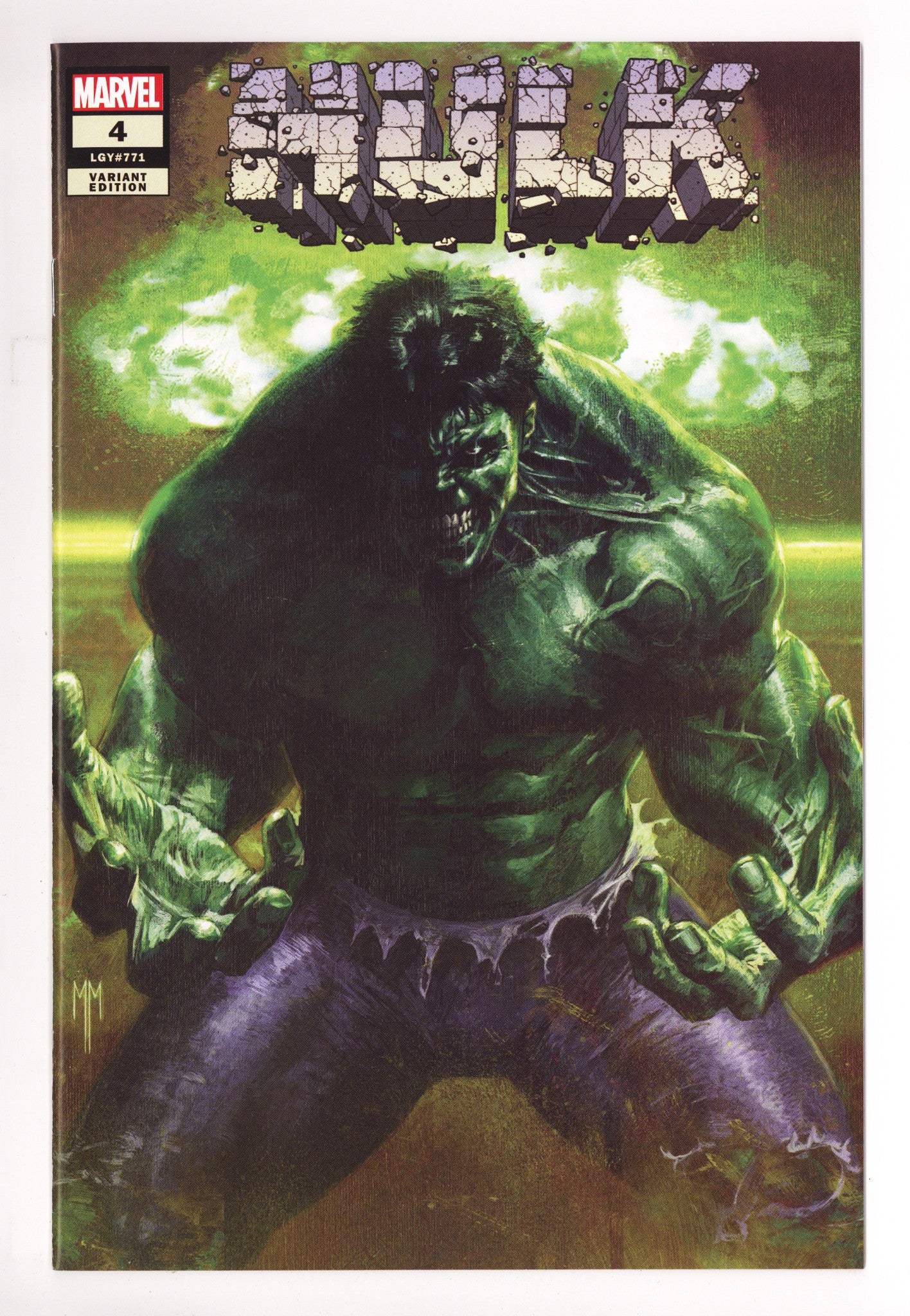 Hulk Vol 4 4 (771) High Grade (2022) Mastrazzo Exclusive Variant 