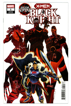 Death of Doctor Strange: X-Men / Black Knight 1 High Grade (2022) Bergara Variant